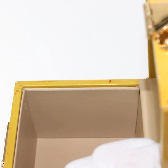 LOUIS VUITTON Monogram Vernis Bleecker Cosmetic Pouch Beige M91002 Auth BA6998 - Picture 12 of 16